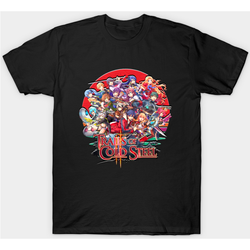 T-shirt pour hommes Trails Of Cold Steel In Circle Logo V — T-shirts pour hommes
