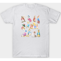 T-shirt pour hommes avec les personnages de Pierre Lapin de Beatrix Potter — T-shirts pour hommes