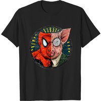 T-shirt Spider-Ham Peter Porker Distressed pour hommes