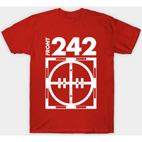 T-shirt pour hommes avec design hommage au logo Front 242