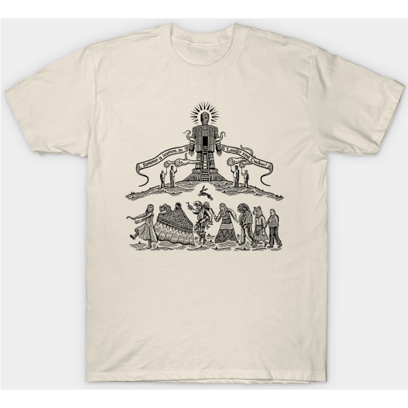 T-shirt pour hommes Sing Cuckoo! Wicker Man — T-shirts pour hommes
