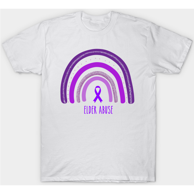 T-shirt de sensibilisation à l'abus des aînés — T-shirts pour hommes
