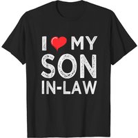 T-shirt pour homme I Love My Son In Law — T-shirts pour hommes