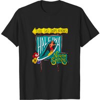 T-shirt Homme Haleiwa North Shore Sign Man Drawing — T-shirts pour hommes