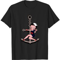 T-shirt noir pour hommes Betty Boop — T-shirts pour hommes