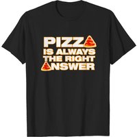 Pizza - Pizza Men's T-Shirt in Black
