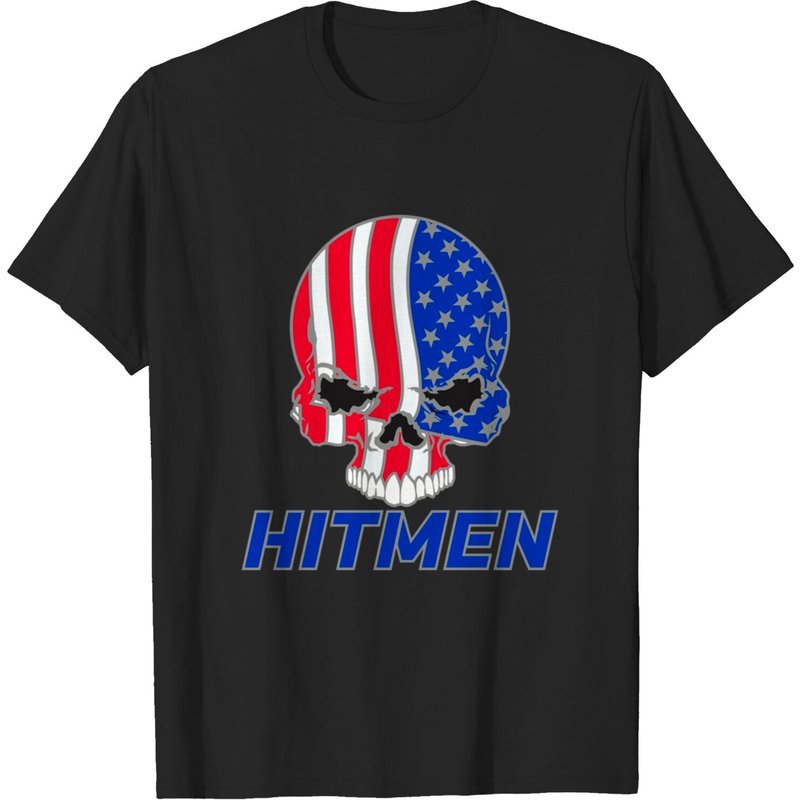 T-shirt Logo Hitmen pour hommes - Noir — T-shirts pour hommes