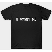 T-shirt pour hommes It Wasn’t Me White Lie Party — T-shirts pour hommes
