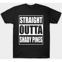 T-shirt Straight Outta Shady Pines Golden Girls pour femmes