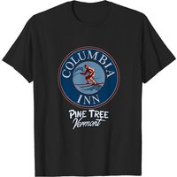 Columbia Inn - Pine Tree Vermont - T-shirt pour hommes Danny Kaye — T-shirts pour hommes