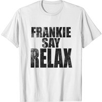 T-shirt Frankie Say Relax Distressed pour Hommes - Frankie Goes To Hollywood — T-shirts pour hommes