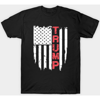 T-shirt Drapeau Trump