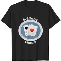 Solitaire Champ - T-Shirt for Men - Black