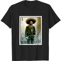 T-shirt pour hommes El Zapata Loteria en noir — T-shirts pour hommes