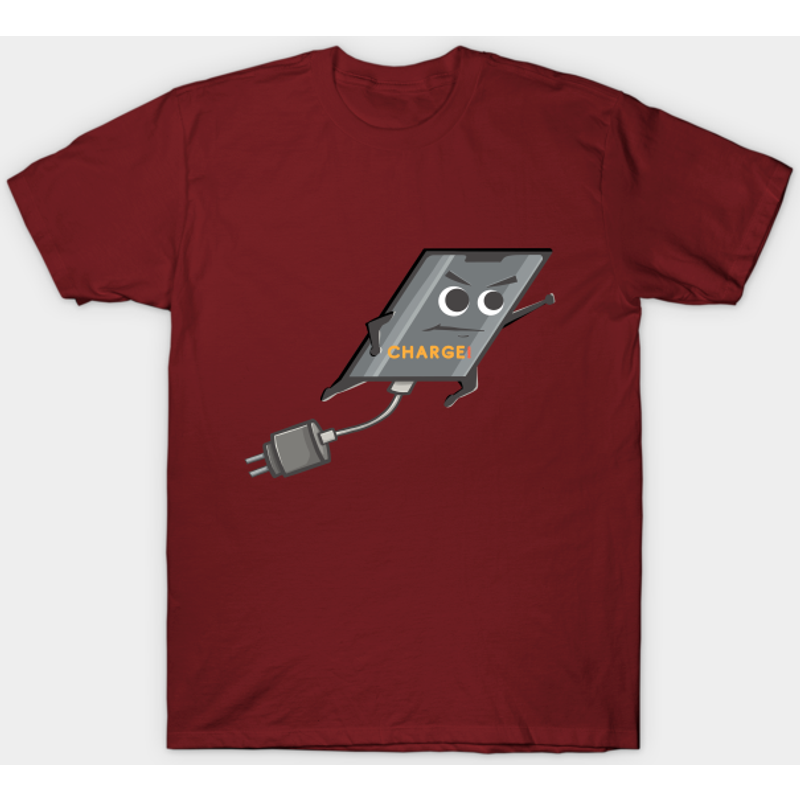 T-shirt Meme Chargement de Téléphone pour Hommes - Noir — T-shirts pour hommes