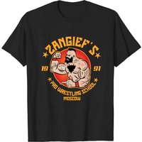T-shirt pour hommes de l'école de lutte de Zangief — T-shirts pour hommes