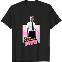 Falling Down 80s Men's T-Shirt in Black