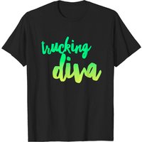 T-shirt Trucking Diva Conducteur de Camion pour Hommes — T-shirts pour hommes