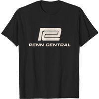 Penn Central Men's Black T-Shirt