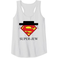 Super Jew Classic Essential Tank Tops for Men - Dark Grey — Mens T Shirts