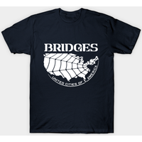 T-shirt pour hommes Bridges Death Stranding en bleu royal
