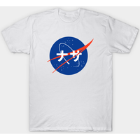 T-shirt Nasa Logo Japonais pour Hommes
