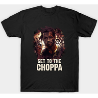 T-shirt Get To The Choppa - Schwarzenegger pour hommes