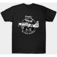 T-shirt Douglas A-1 Skyraider pour hommes en bleu royal — T-shirts pour hommes