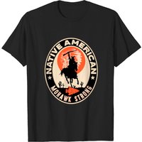 T-shirt Mohawk Indien Amérindien Guerrier Fort pour Hommes — T-shirts pour hommes