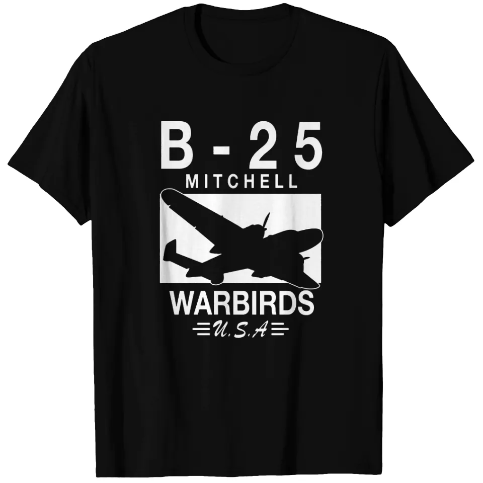 T-shirt B-25 Mitchell Bombardier USAF de la Seconde Guerre mondiale pour hommes — T-shirts pour hommes