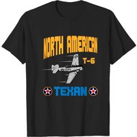 North American T-6 Texan WWII Airplanes Men's T-Shirt