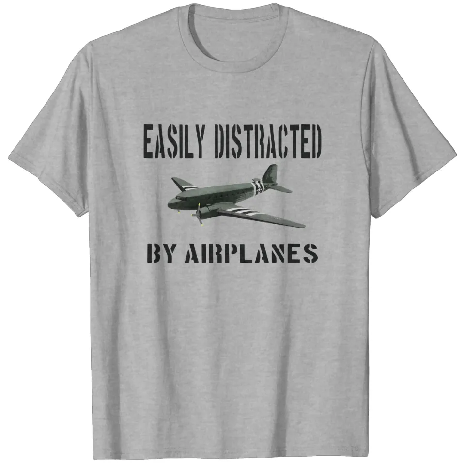 Airshow Merch Men's Airplanes Skytrain T-Shirt - Royal Blue