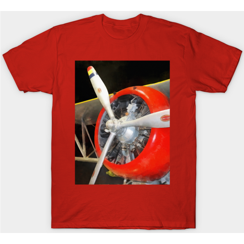 T-shirt pour hommes Planes F3F-2 Biplane en noir — T-shirts pour hommes