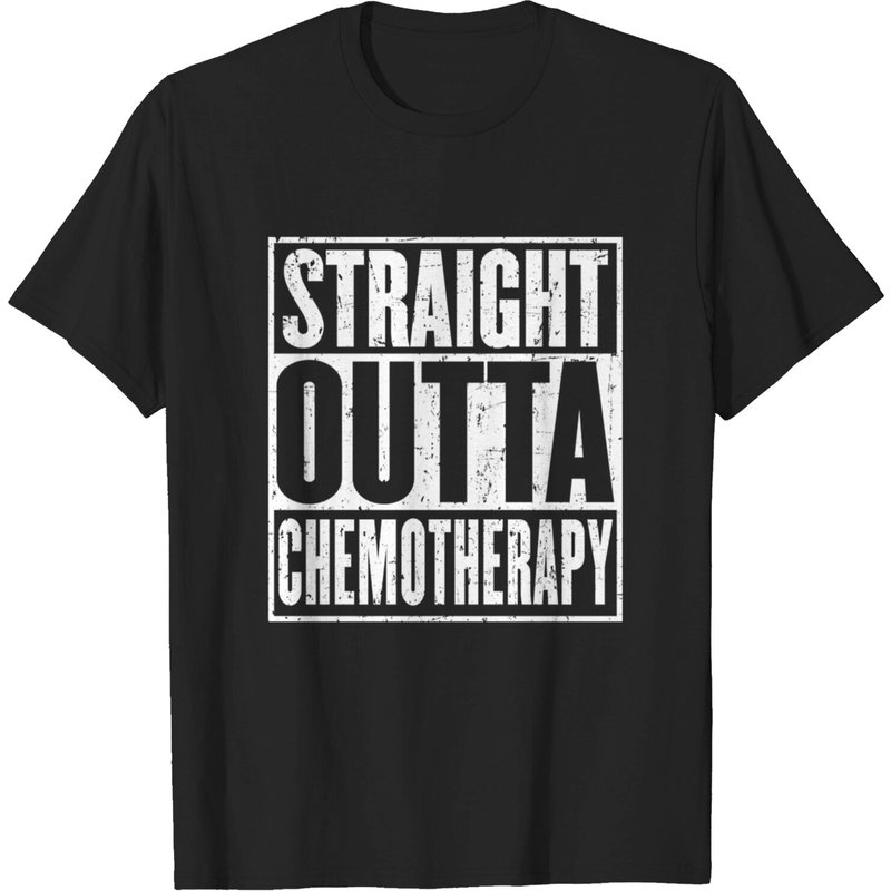 T-shirt pour hommes Straight Outta Chemotherapy — T-shirts pour hommes