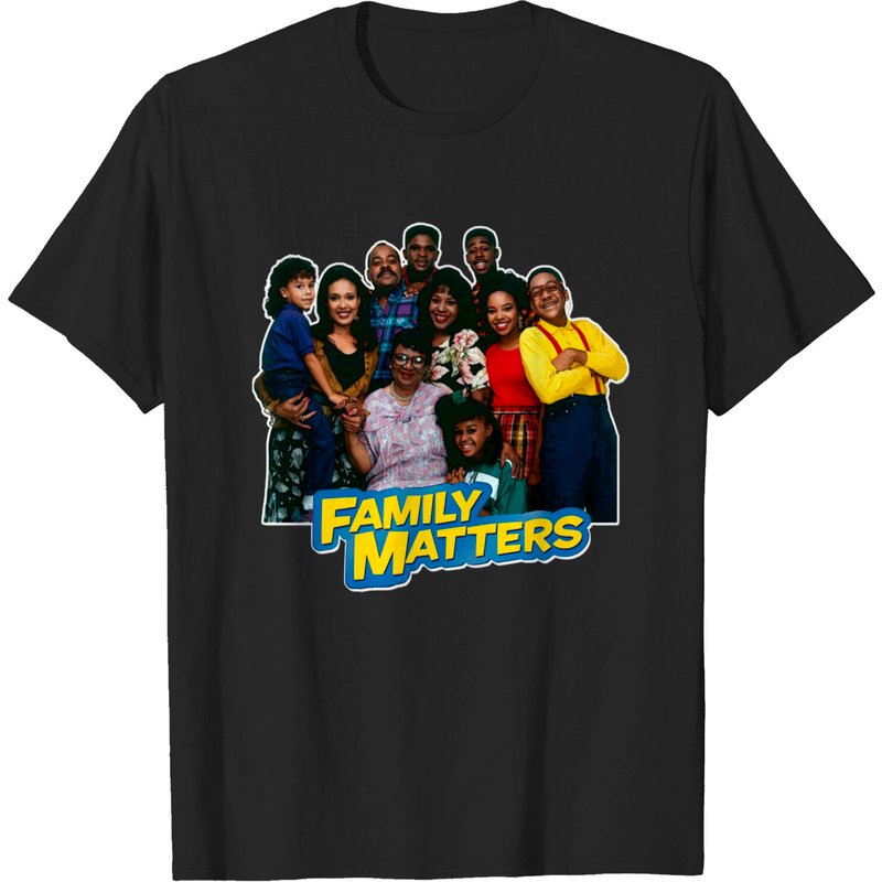 T-shirt pour hommes Family Matters en noir — T-shirts pour hommes