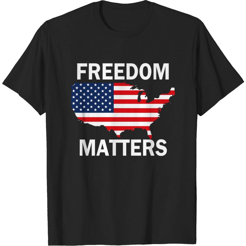 Freedom Matters Men's T-Shirt in Black