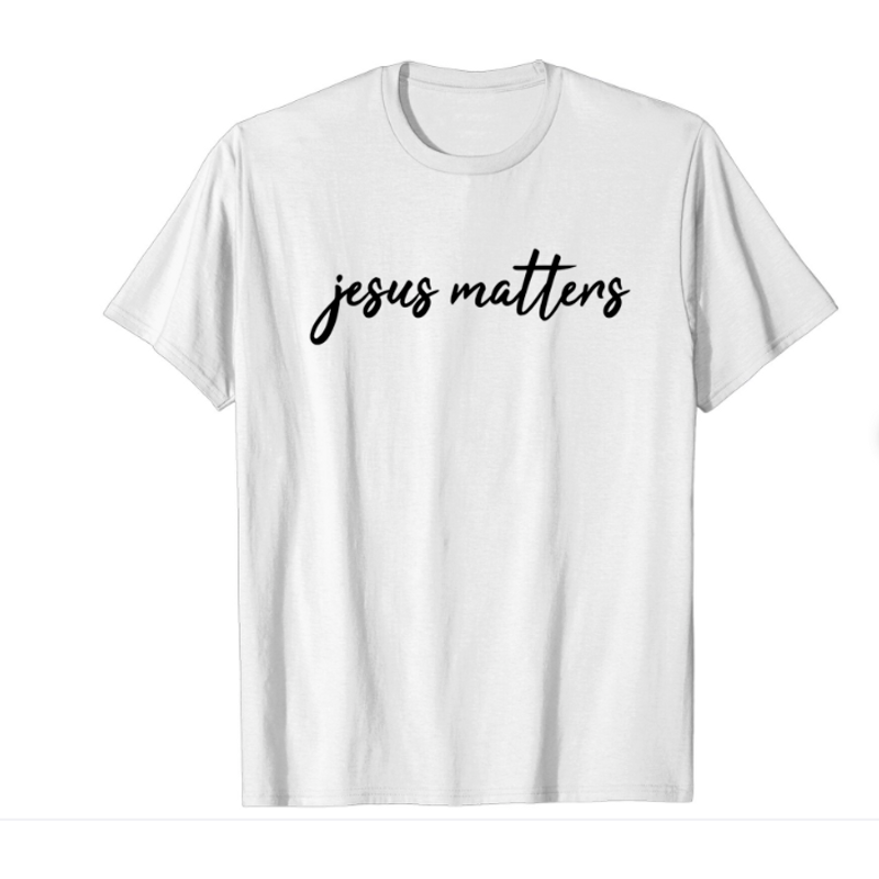 T-Shirt pour Hommes Jesus Matters — T-shirts pour hommes