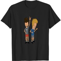 Beavis And Butt-Head Men's T-Shirt in Black