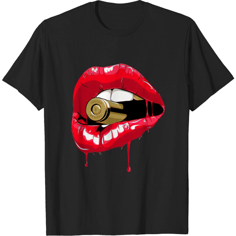 Lips - T-shirt Homme Lipstick Lover — T-shirts pour hommes