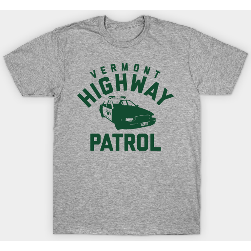 Vermont Highway Patrol Super Troopers Men's T-Shirt