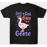 T-shirt Geese Lover pour hommes en bleu royal — T-shirts pour hommes