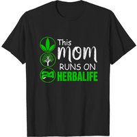 T-shirt pour hommes This Mom Runs on Herbalife