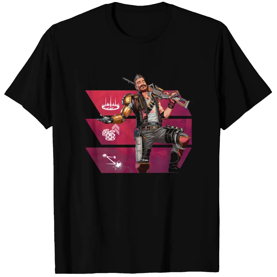 Apex Legends Fuse - Abilities Men's T-Shirt — Mens T Shirts