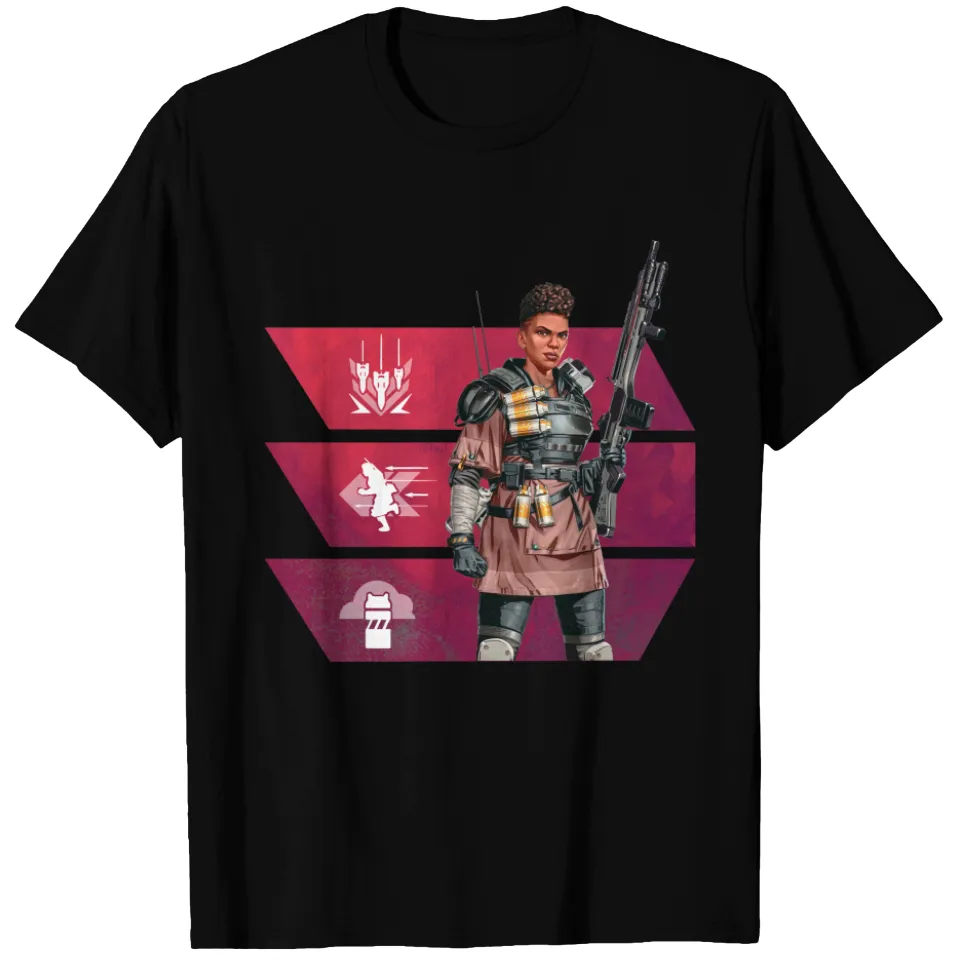 T-shirt pour hommes Apex Legends Bangalore - Capacités