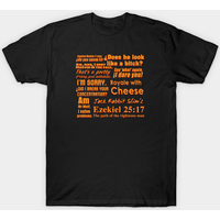 Pulp Quotes Pulp Fiction Men's T-Shirt — Mens T Shirts