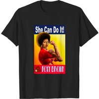 T-shirt pour hommes Foxy Brown en noir