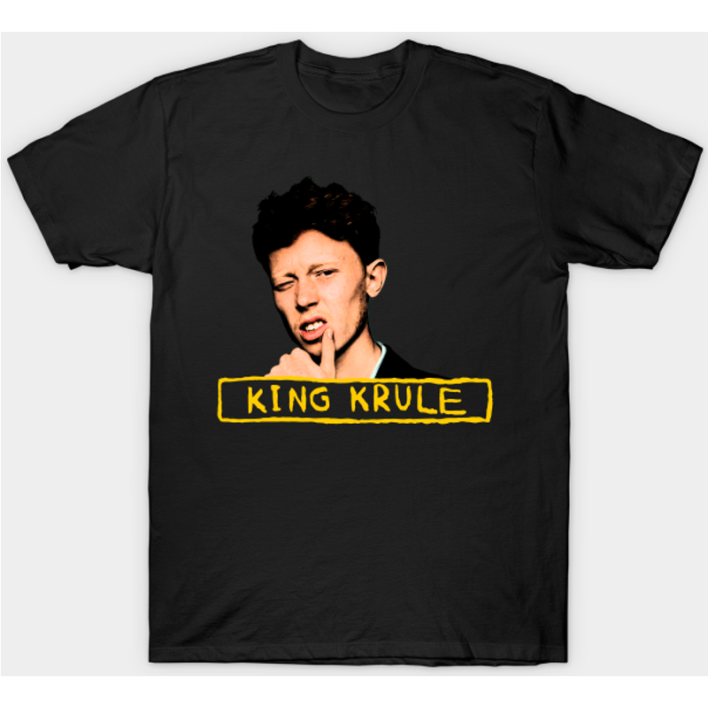 T-shirt Krule Music - Musicien pour hommes - Noir — T-shirts pour hommes
