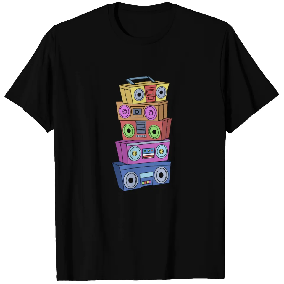 T-shirt Ghettoblaster Classique pour Hommes — T-shirts pour hommes