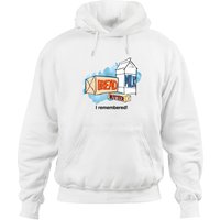 Hoodie avec design de pain, lait et beurre