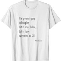 Nelson Mandela Quote T-Shirt for Men